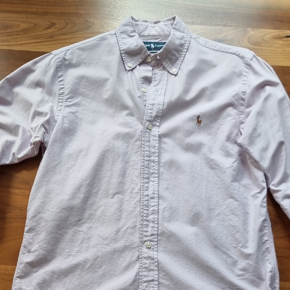 Ralph Lauren Purple Casual Button Down Shirt
